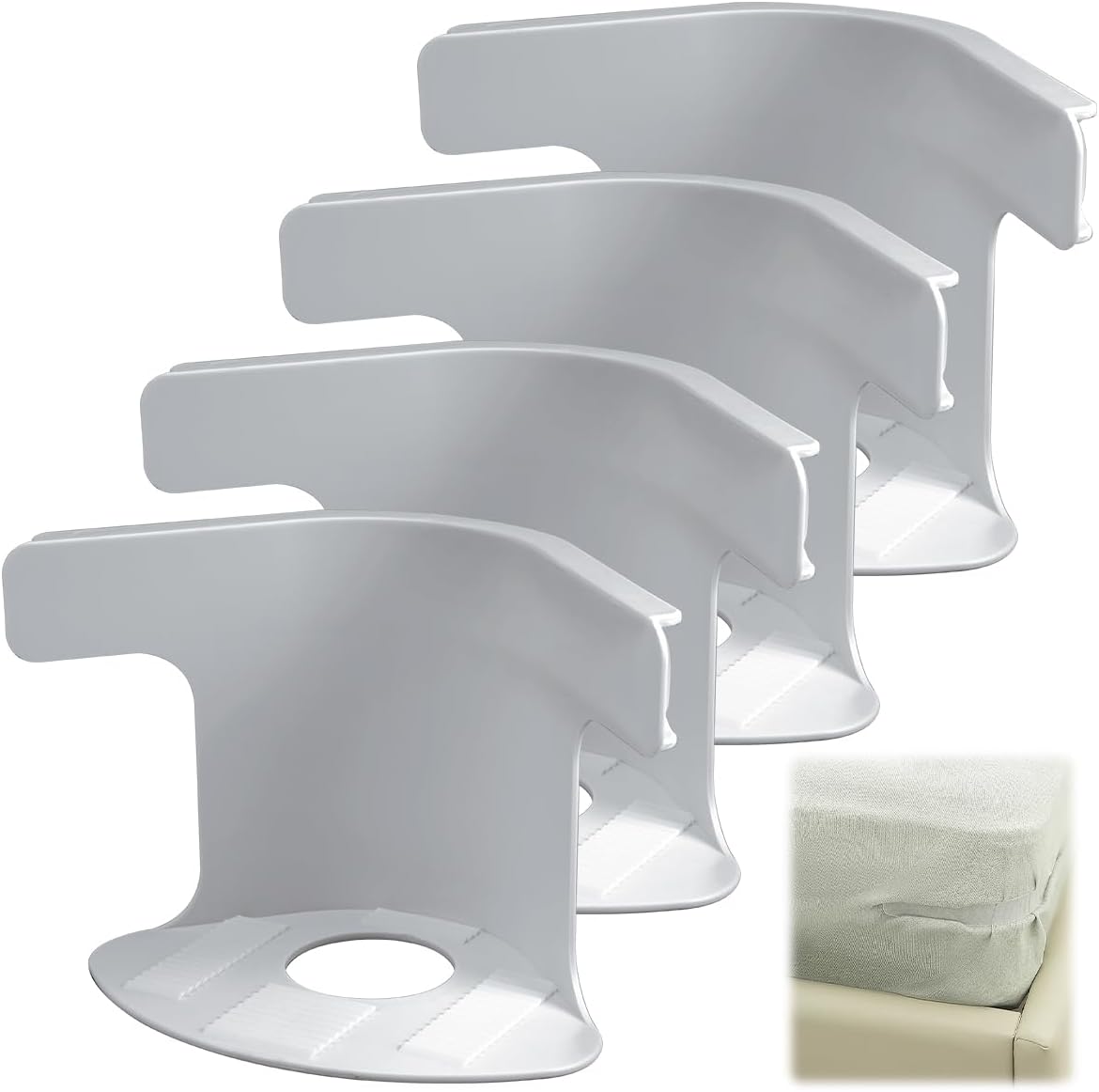 No-Slip Bed Corner Clips