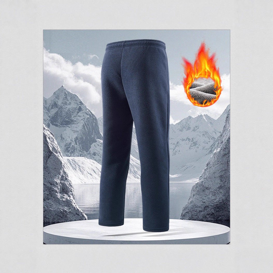 Unisex Warm and Durable Sherpa-Lined Fleece Pants