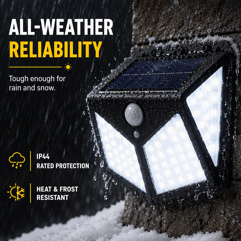 Motion Sensor Solar Lights – Bright Outdoor Lighting, Light Up Paths, Gardens & Driveways Automatically