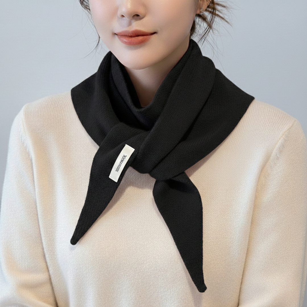 Nordspur | Wool Knit Triangular Scarf