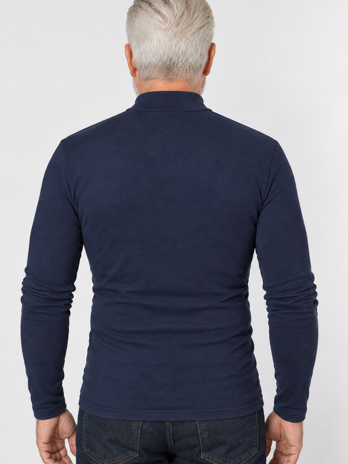 Men's Slim-Fit Turtleneck Top