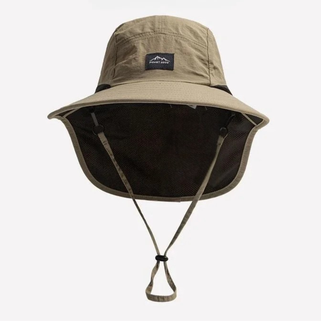 Nordspur | Brimveil Wide-Brim Sun Hat With Neck Flap