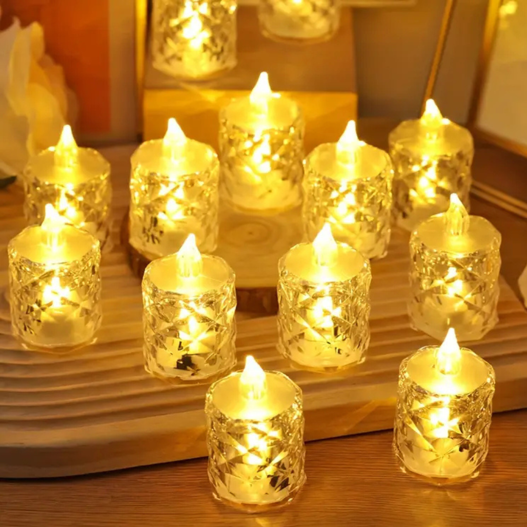 Nordspur | CrystalGlow Tea Candle