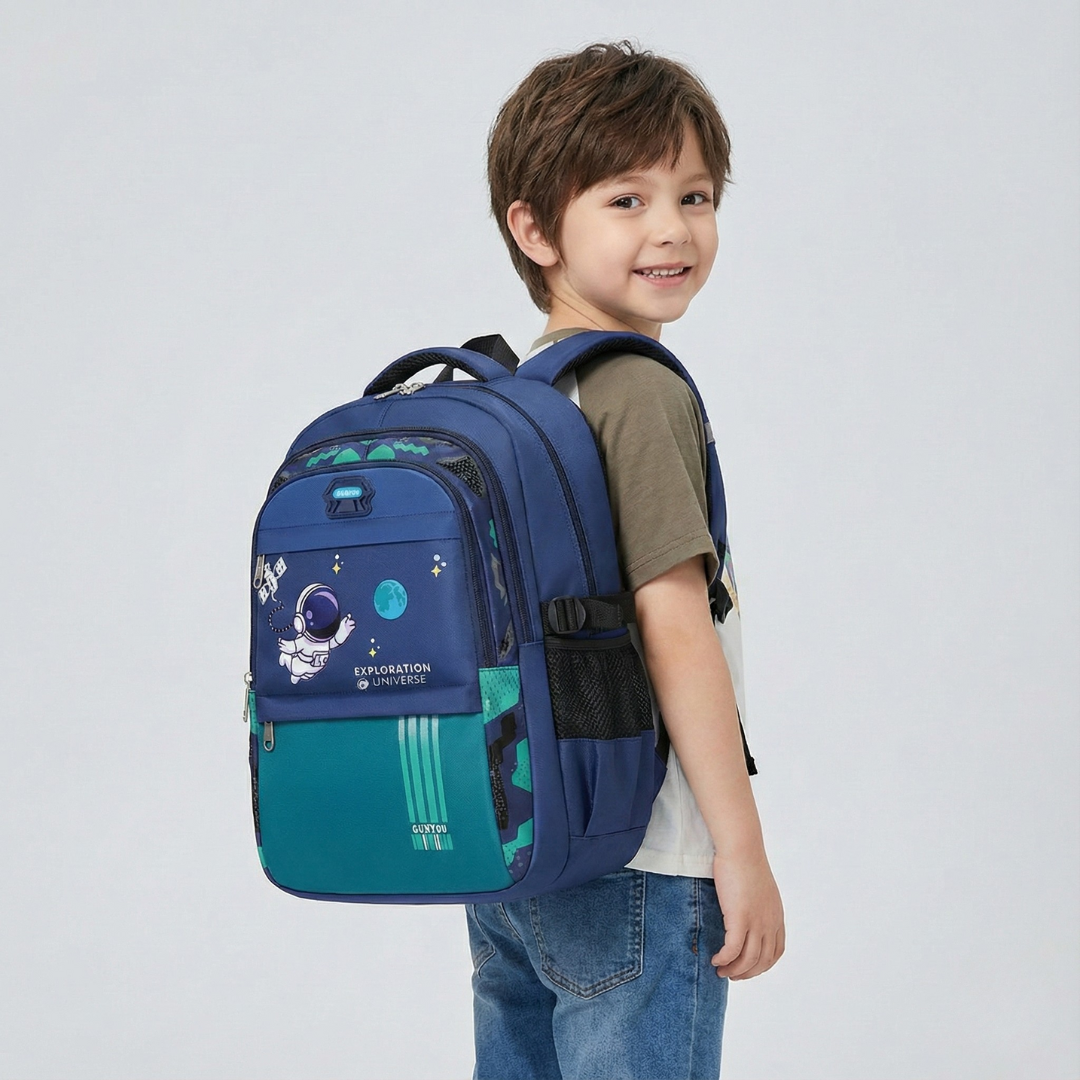 Nordspur | AstroVibe Waterproof Polyester School Backpack