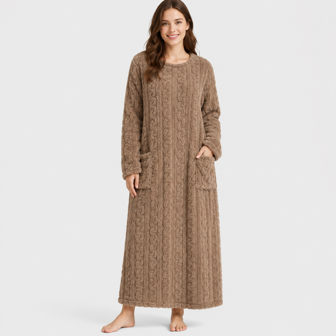 Nordspur | Snuggleloom Long Sleeve Knee Length Nightgown