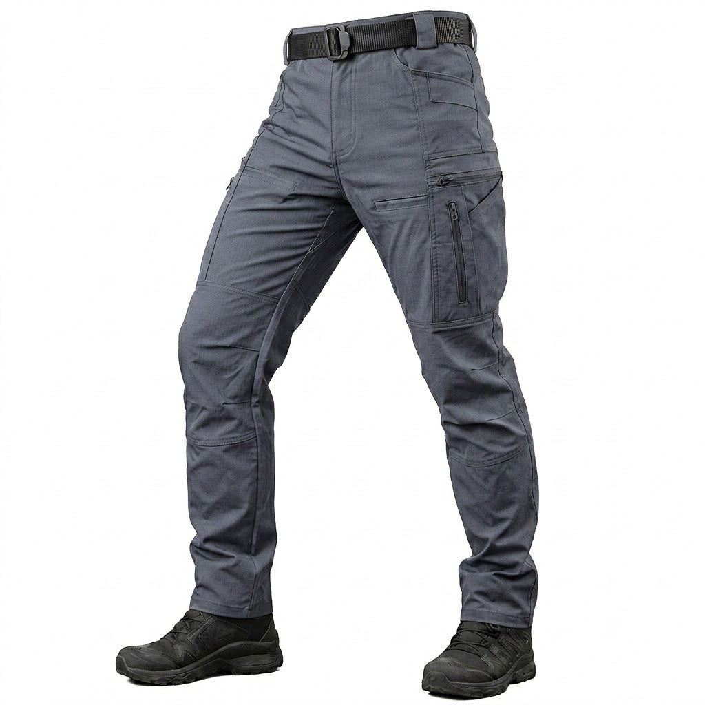 Men's Tactical Water-Resistant Multi-pocket Cargo Trousers