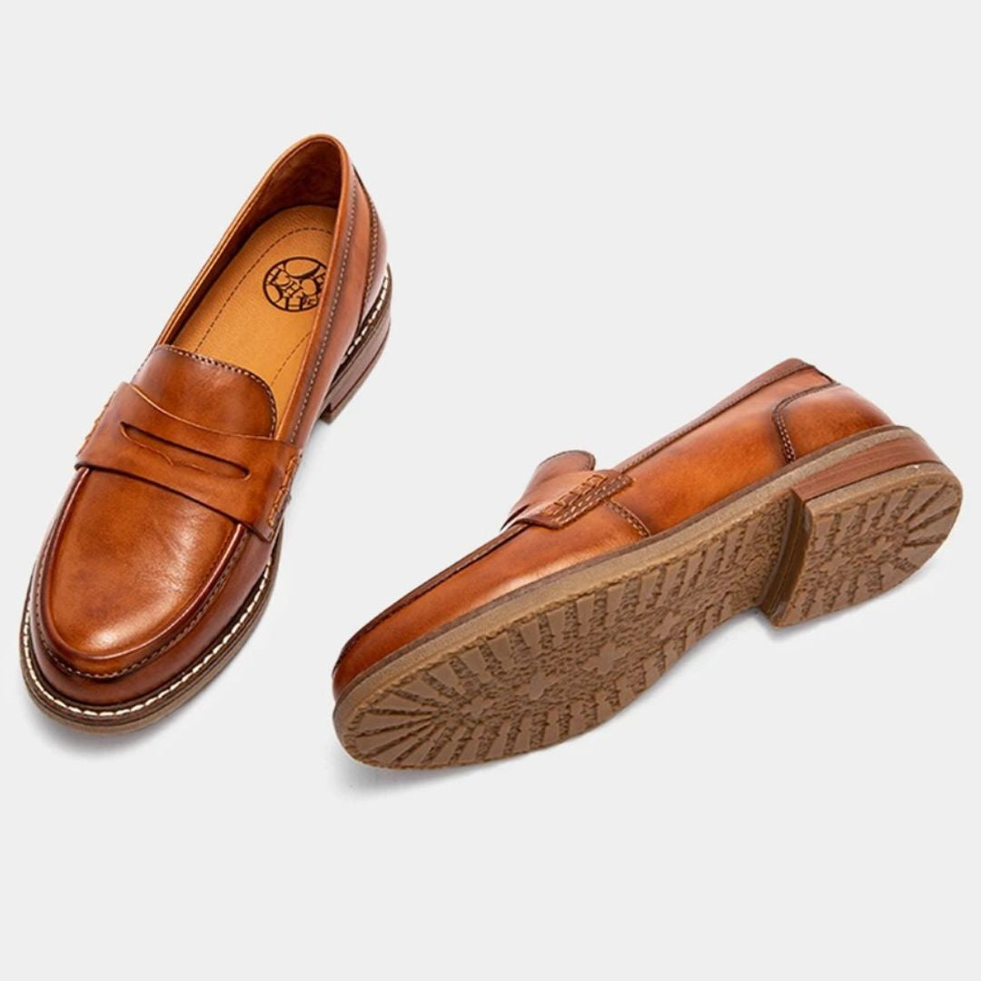 Valetta Orthopedic Leather Loafers