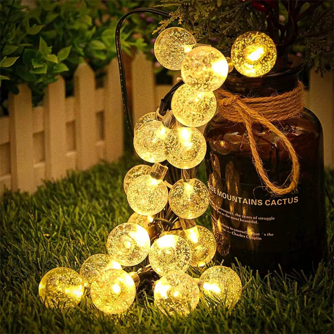 Nordspur | SolarGlow Crystal Lights