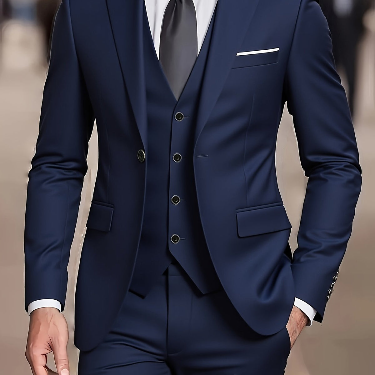 Tailored Three-Piece Suit