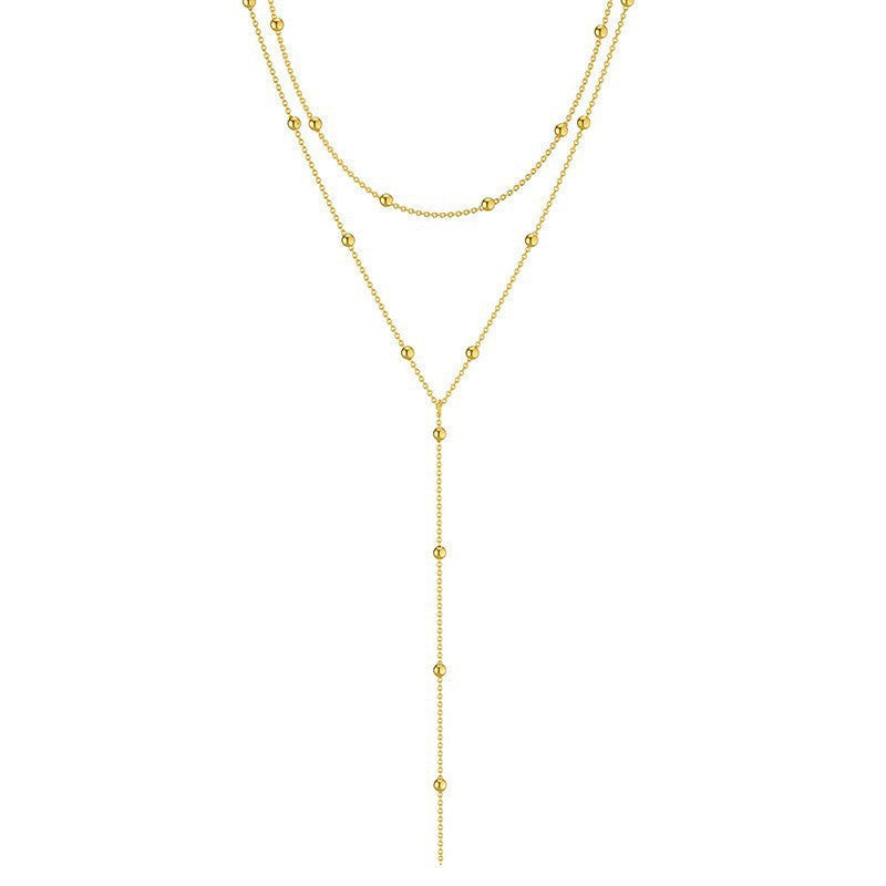 Women's Elegant Necklace - Metal