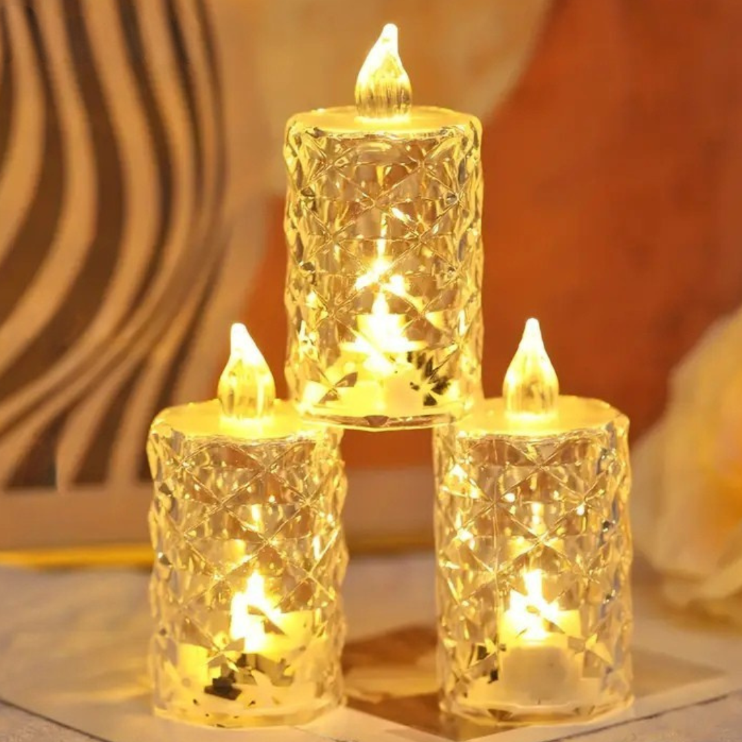 Nordspur | CrystalGlow Tea Candle