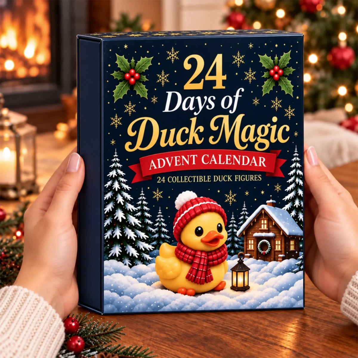 Christmas 24 Days of Duck Magic Collectible Figures - Advent Calendar