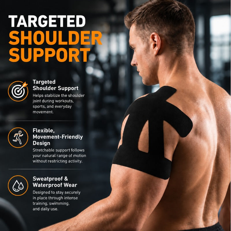 High-Stretch Shoulder Kinesiology Tape