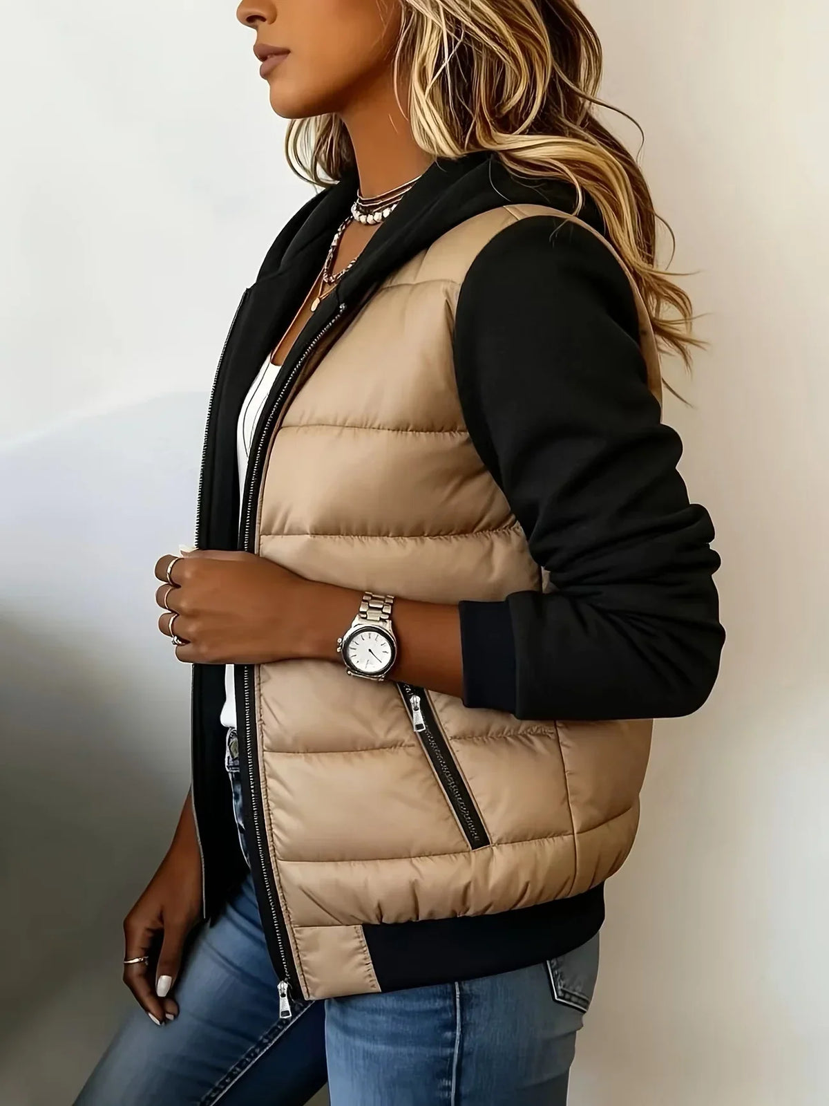 Padded Jacket with Hood