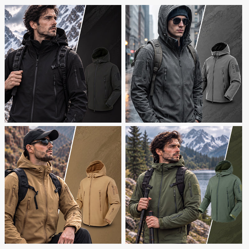Built for Wind & Rain | Men's Waterproof Insulated Outdoor Jacket