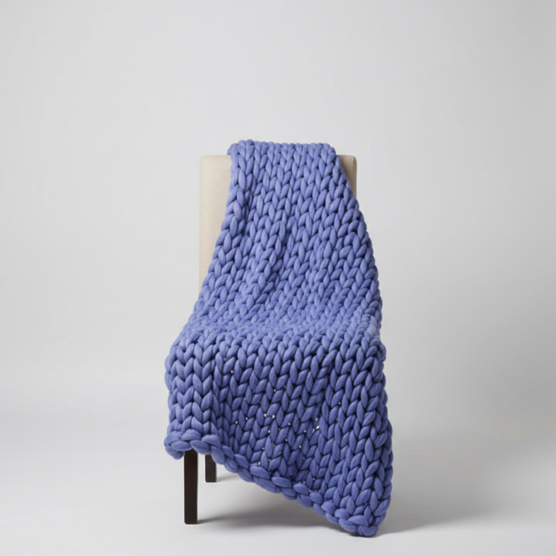 Nordspur | Veloroo Chunky Knitted Throw Blanket