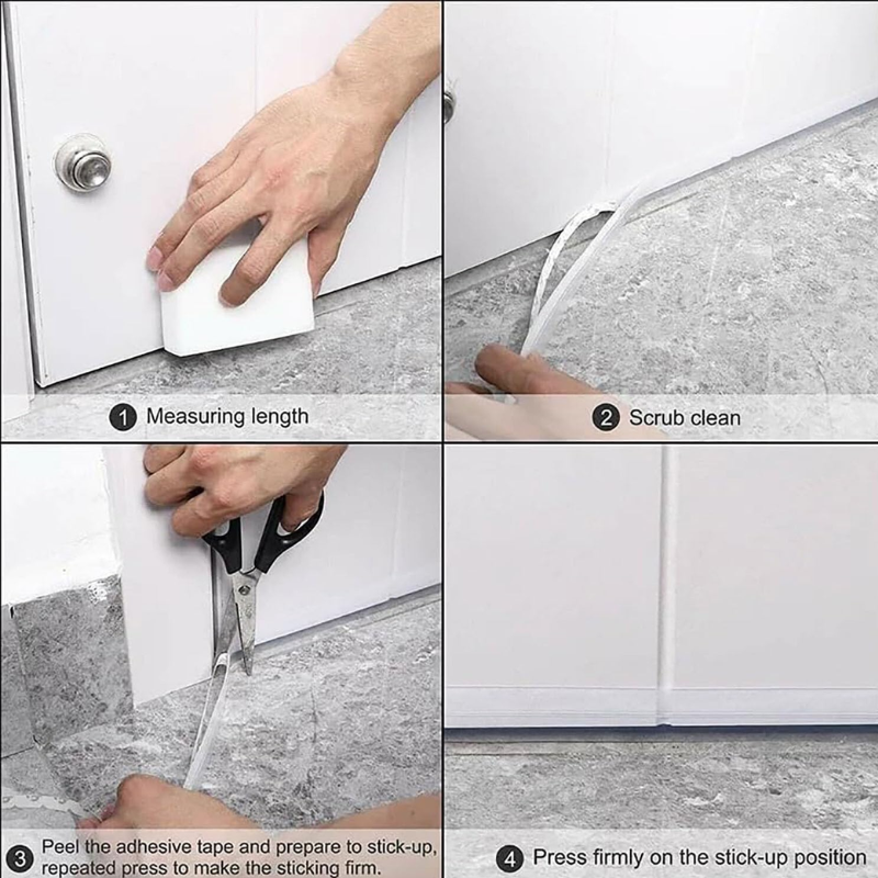 Multifunctional Adhesive Door Sealing Strips
