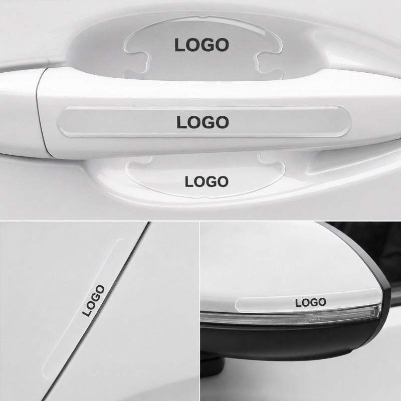 Anti-Scratch Protection Film for Car Door Handles – 8 pcs Self-Adhesive Door Handle Protectors