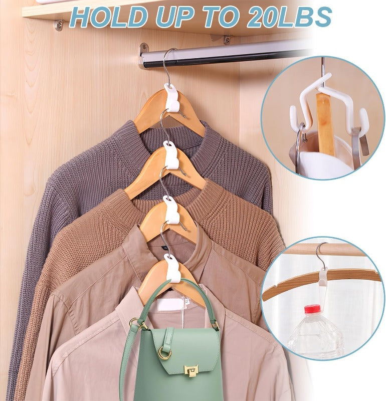 Space-Saving Hanger Hooks – Transform Your Closet Instantly