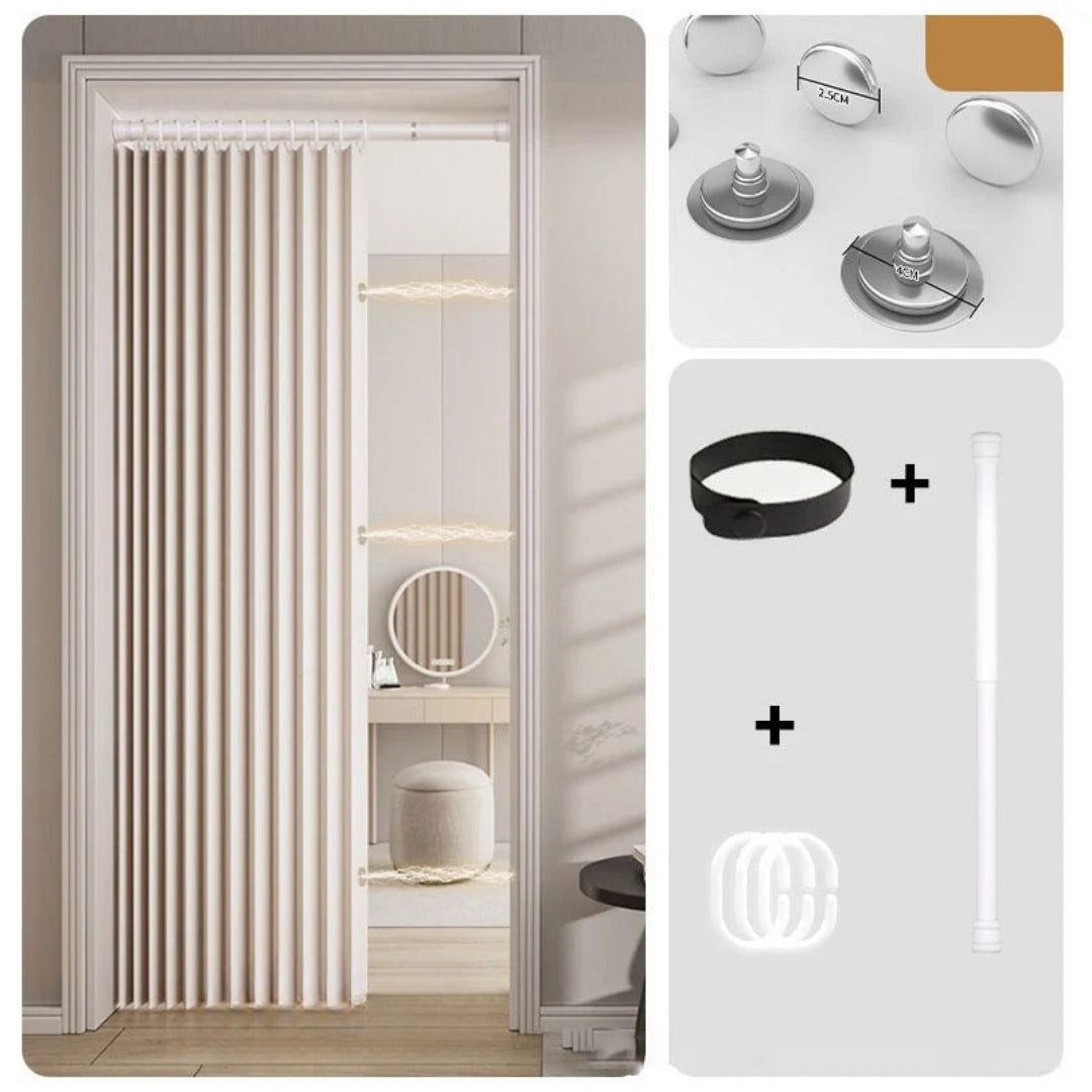 Door Curtain | Movable Without Fixed Installation
