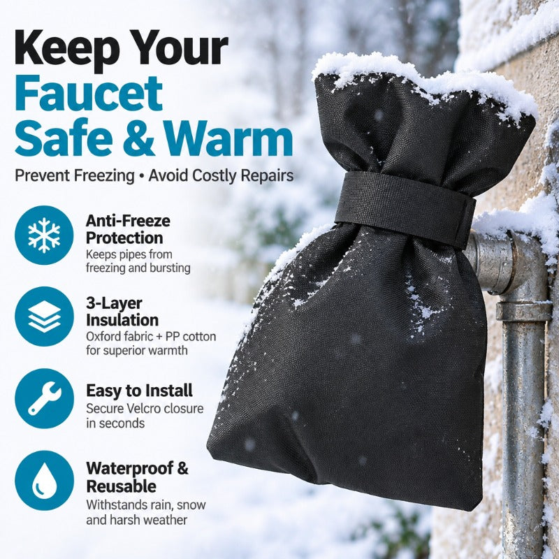 Durable Cold Weather Faucet Sleeve