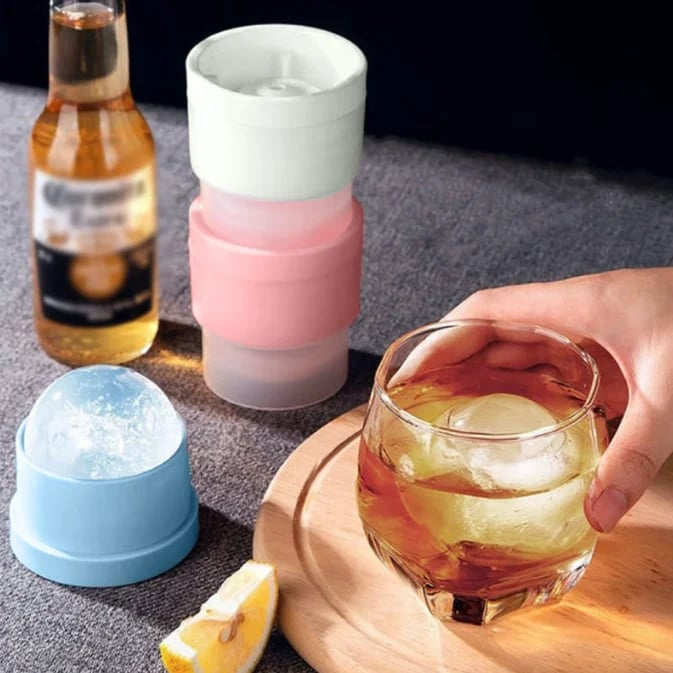 Ice Ball Maker Mold for Whiskey, Cocktails, Bourbon