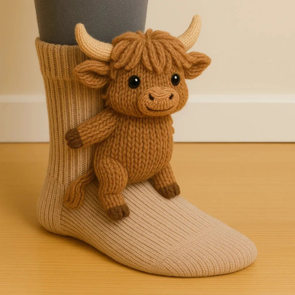 3D Animal Socks