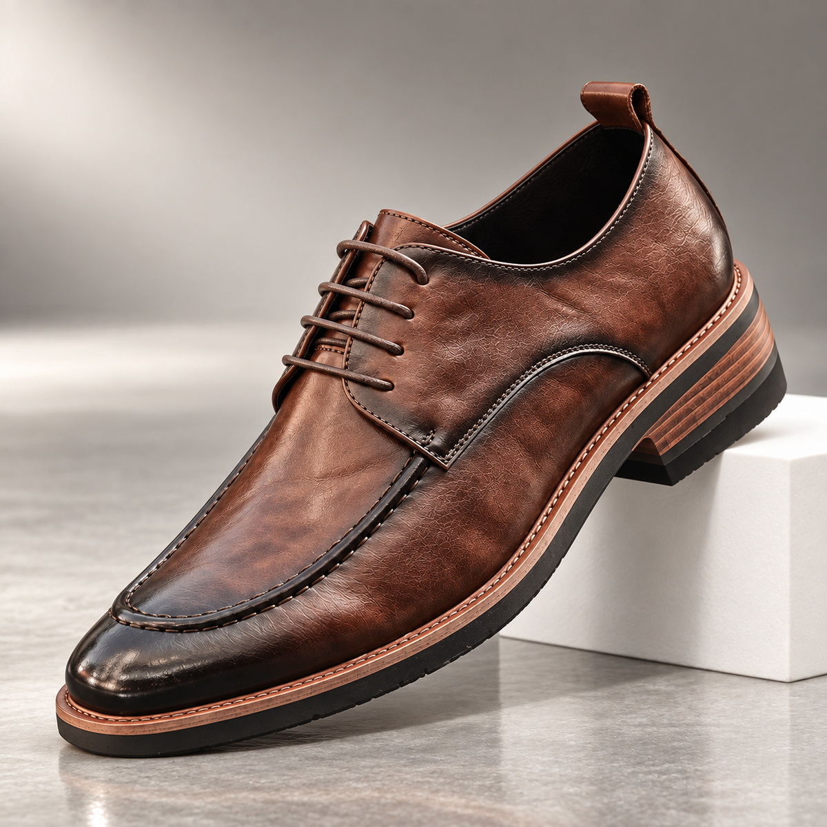 Dante Leather Derbies