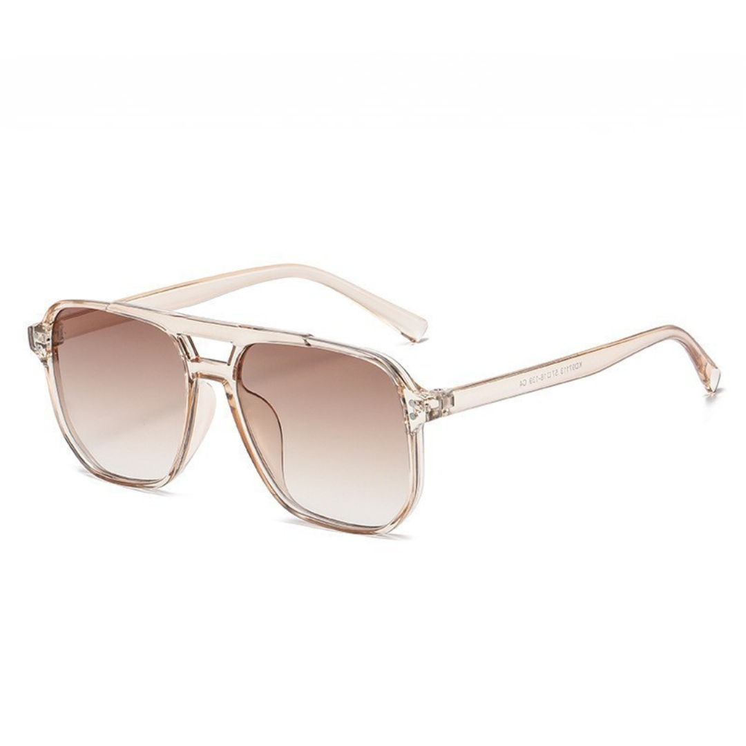 Nordspur | Brixton Double Bridge Square Frame Sunglasses