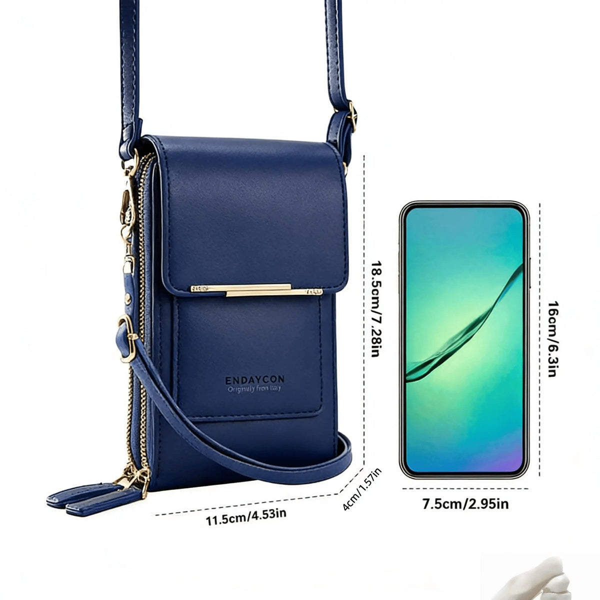 Women's Touch Screen Messenger Bag