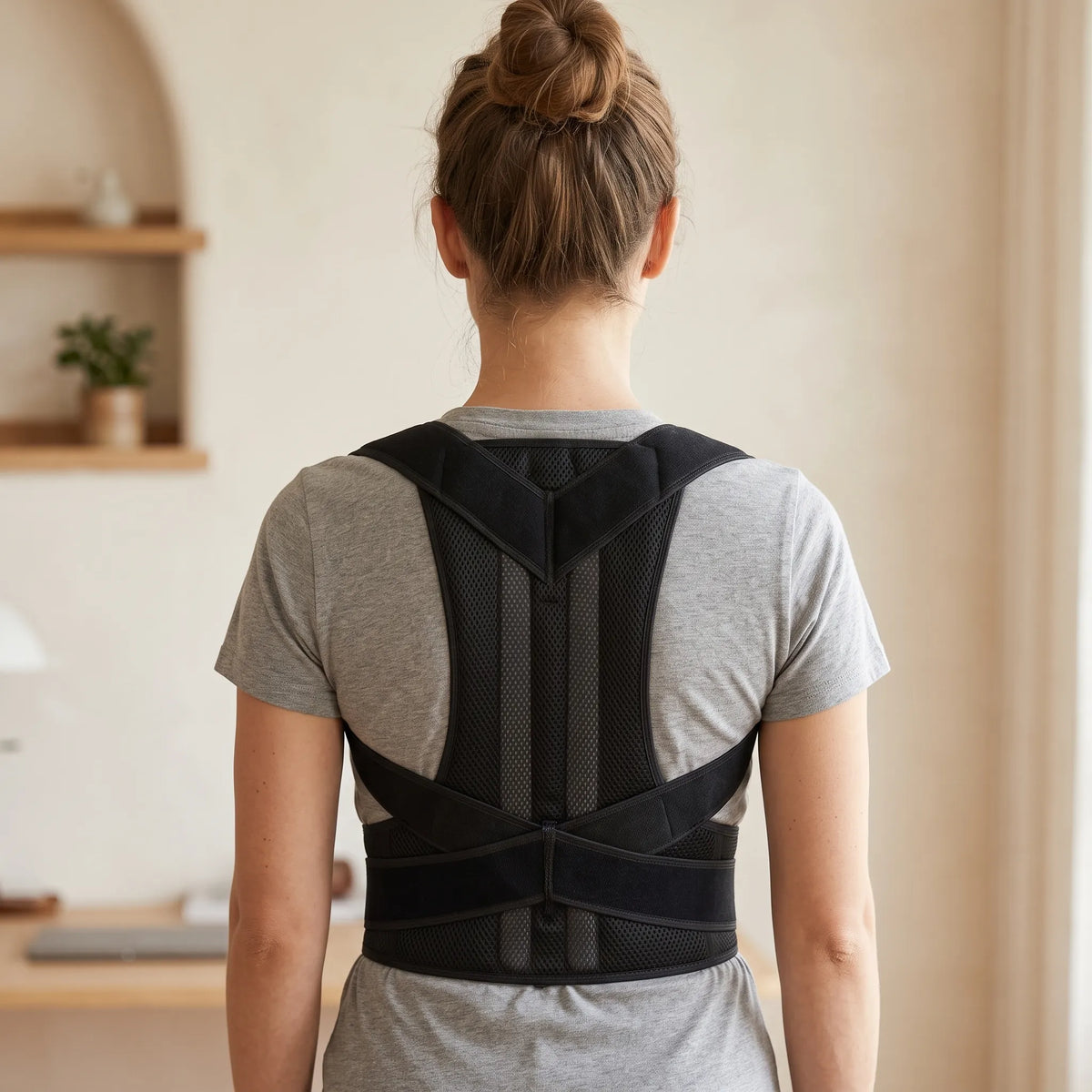 Adjustable Posture Corrector For Women | Lumbar Support Brace