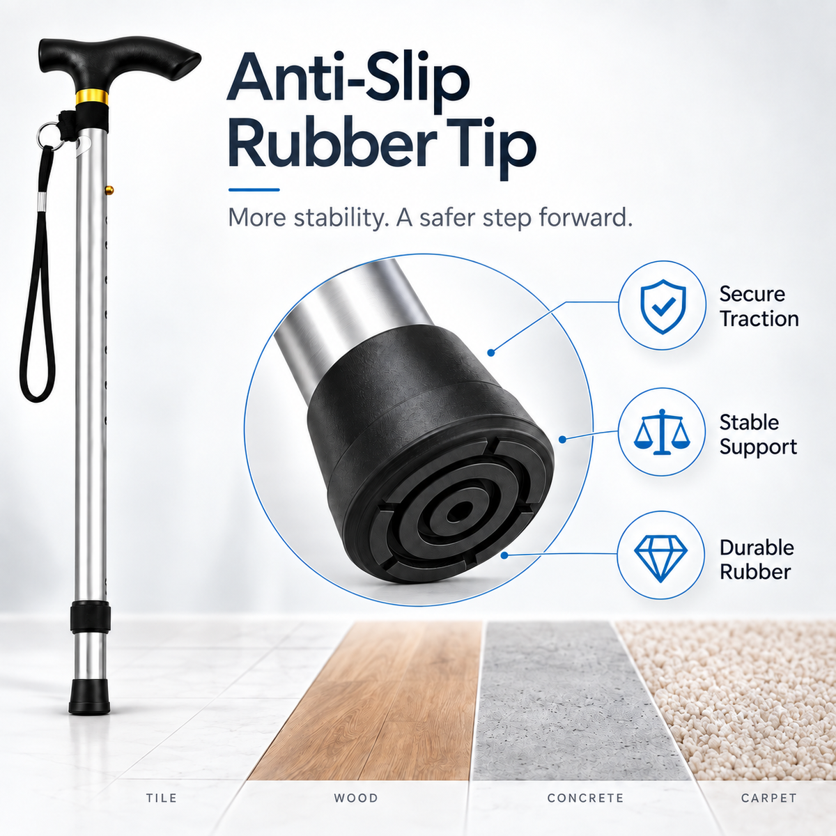 Nordspur | TrekFolda Collapsible Telescopic Trekking Pole