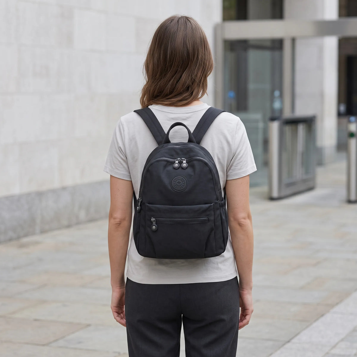 Anti-Theft Mini Backpack | Compact Commuter Daypack