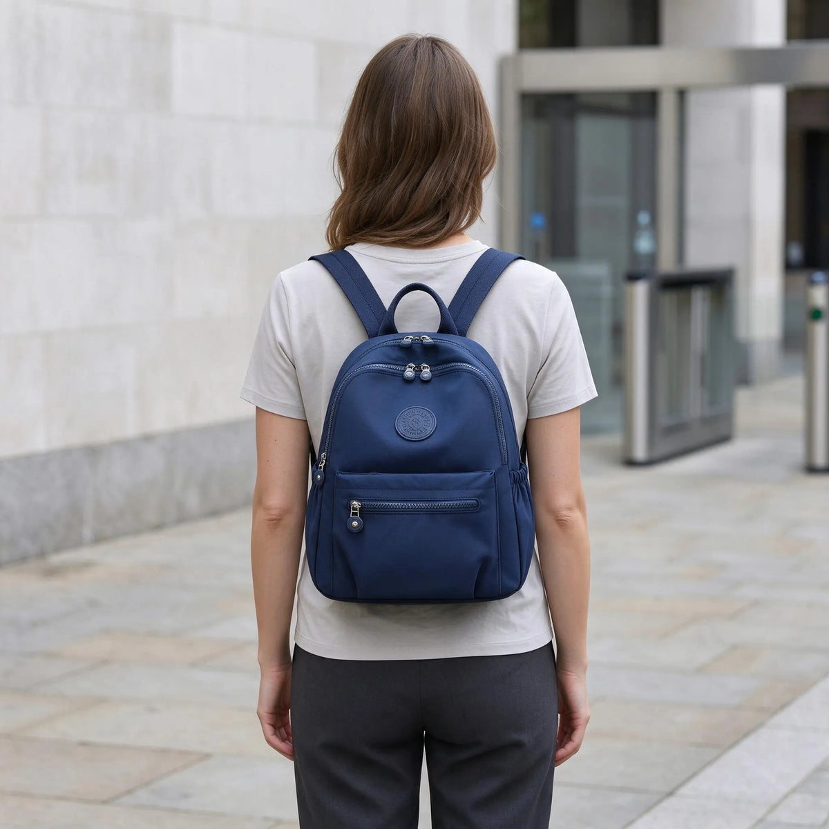 Anti-Theft Mini Backpack | Compact Commuter Daypack