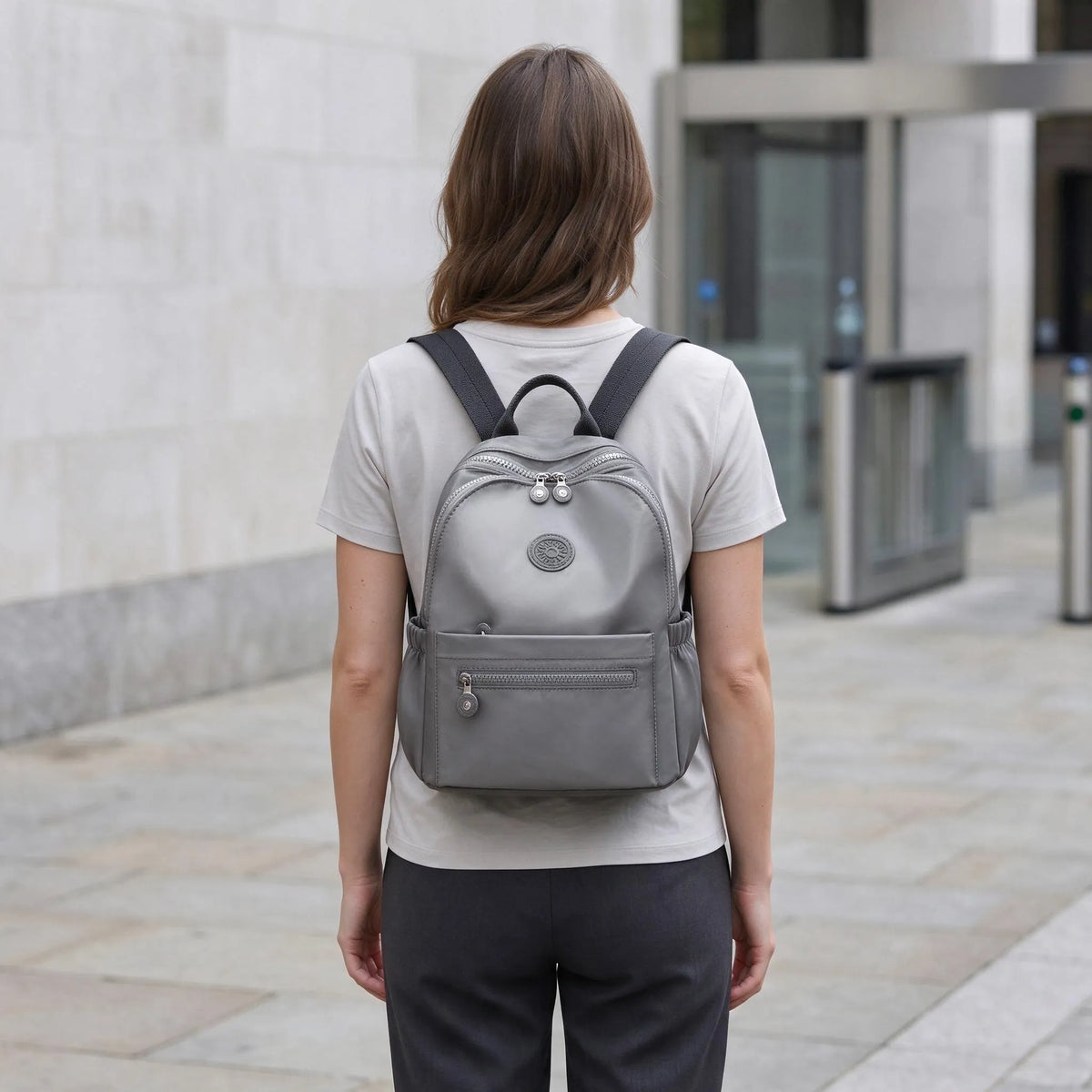 Anti-Theft Mini Backpack | Compact Commuter Daypack
