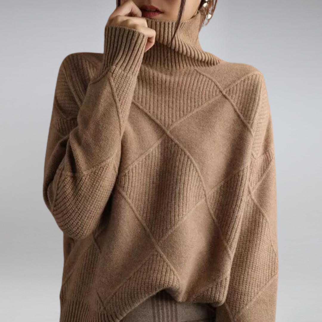 Maira | Luxury Cashmere Turtleneck for Women – Soft, Warm, Breathable and Elegant for Winter