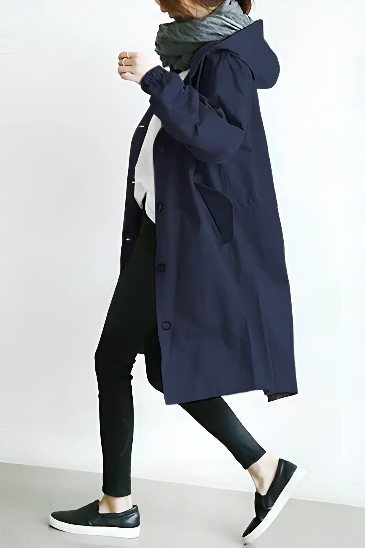 Women's Waterproof Oversized Trench Coat