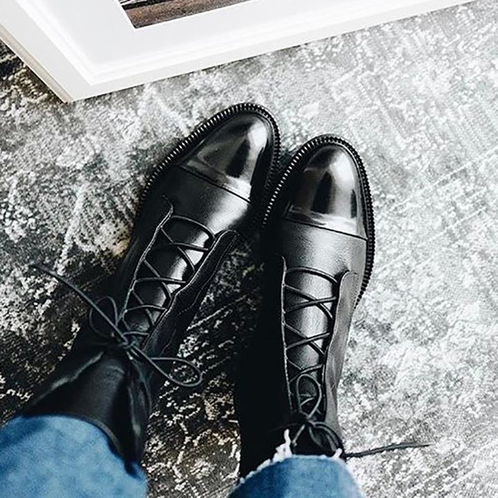 Julia Luxurious High-Quality Leather Boots