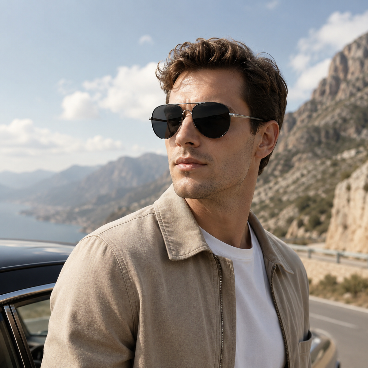 Nordspur | Avirex Polarised Aviator-Style Driving Sunglasses