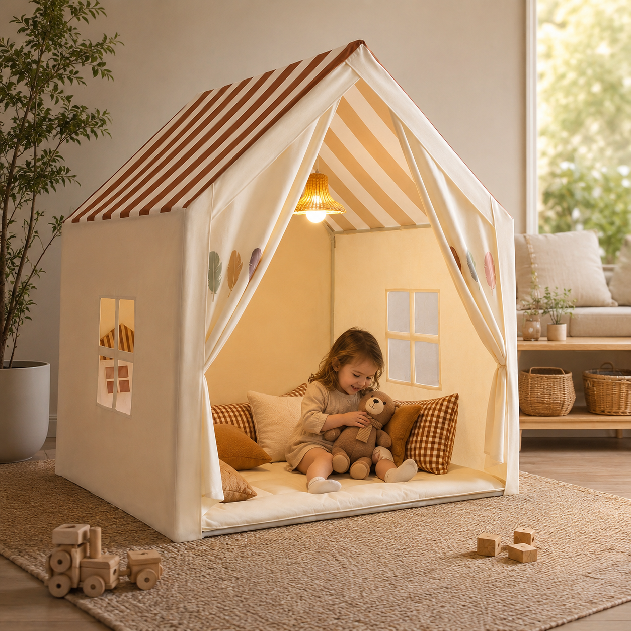 Nordspur | PlayNook Foldable Indoor Playhouse