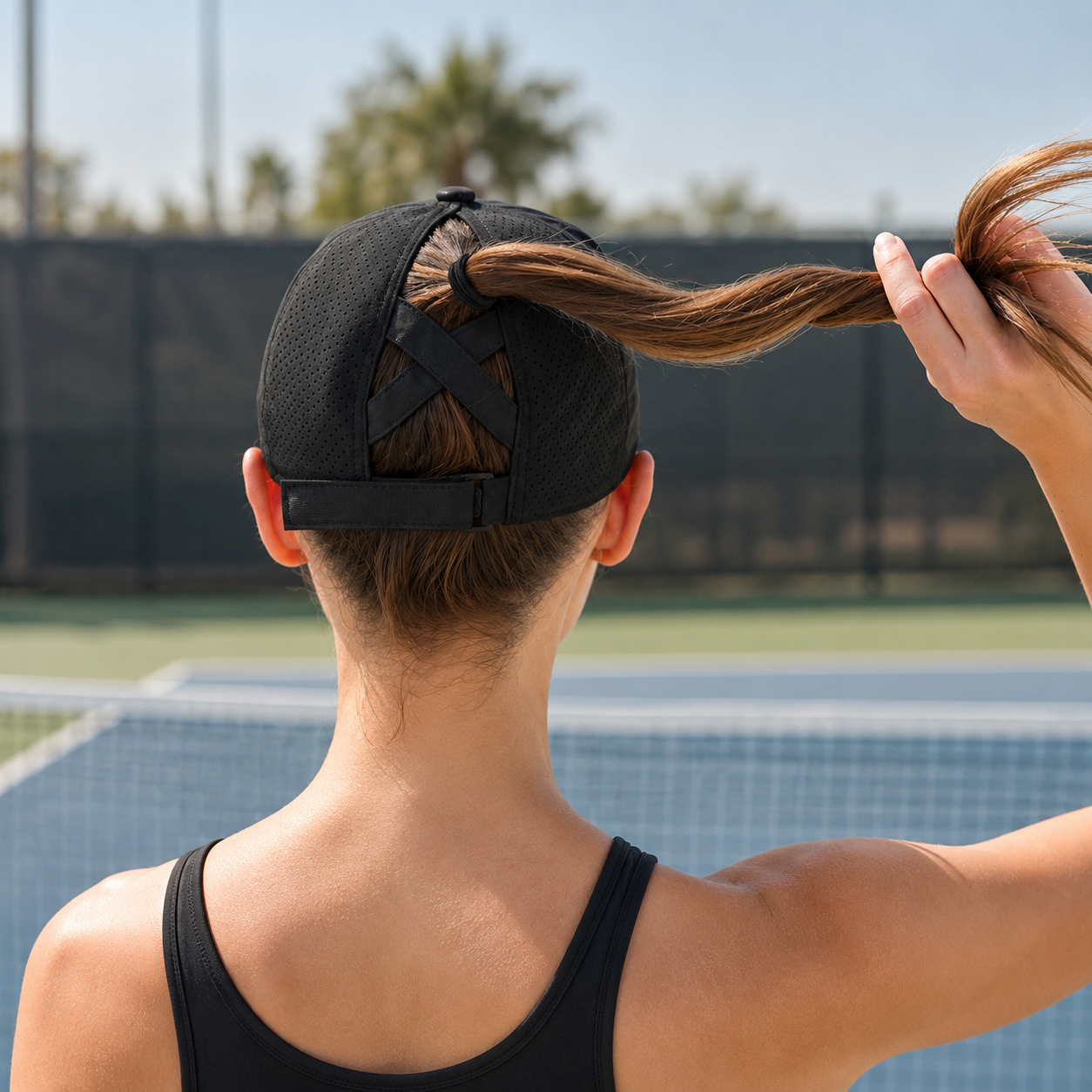 Nordspur | Ponytaila Crossback Ponytail Sports Cap