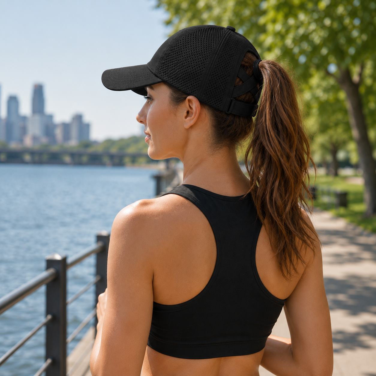 Nordspur | Ponytaila Crossback Ponytail Sports Cap