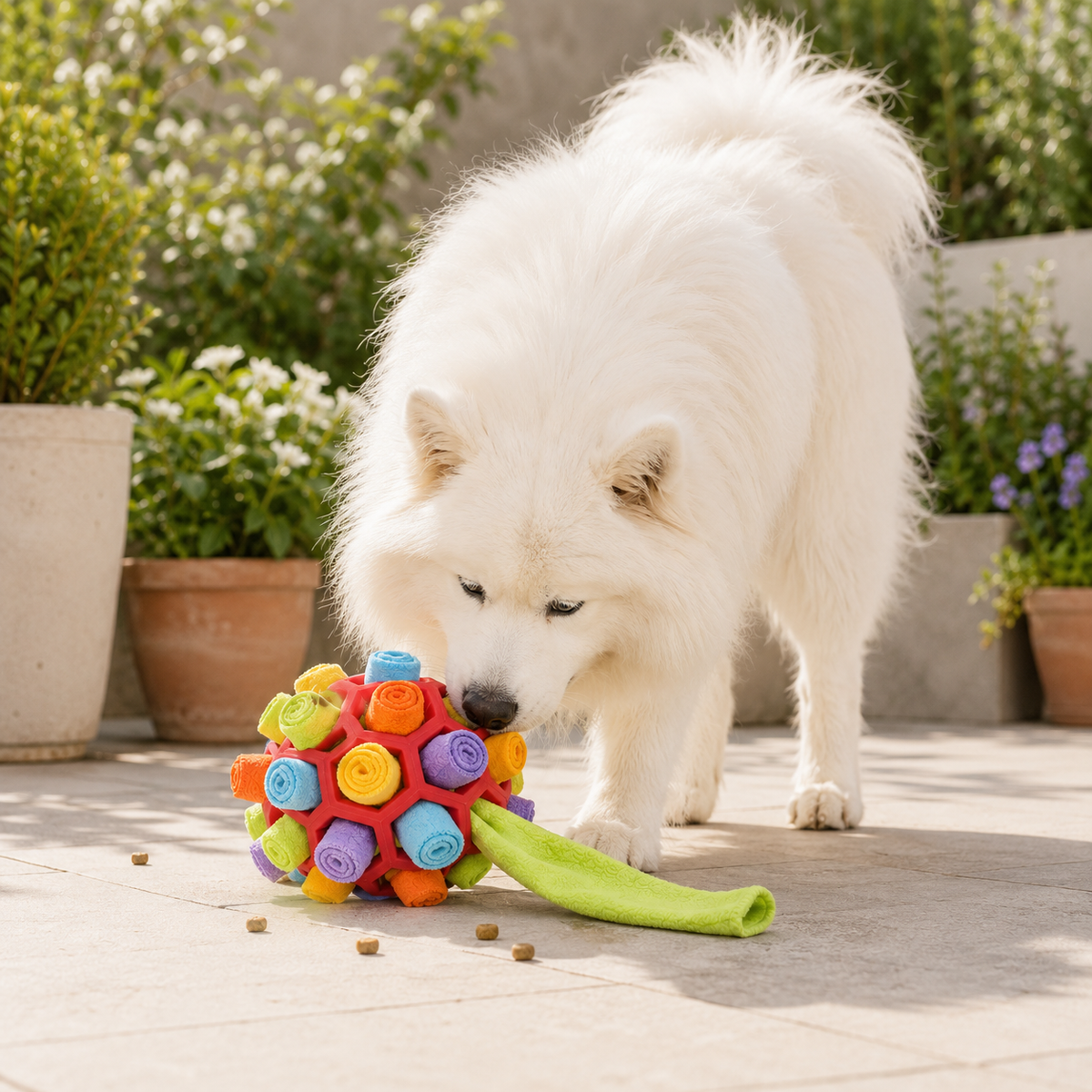 Nordspur | Snufflox Interactive Sniff Ball With Strap Handle