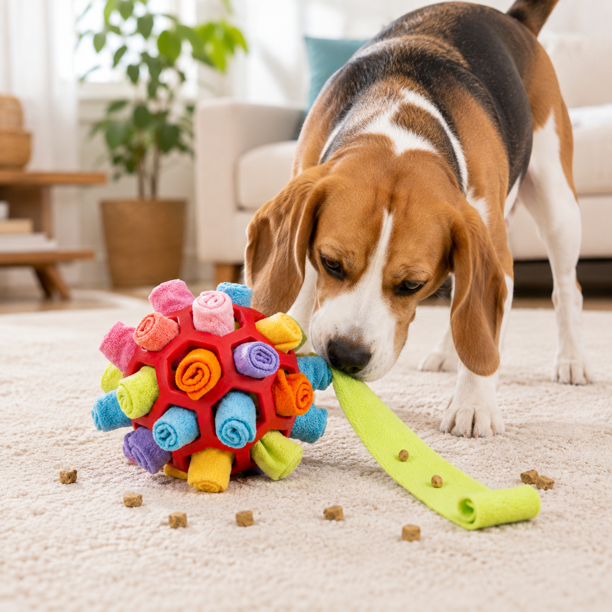 Nordspur | Snufflox Interactive Sniff Ball With Strap Handle