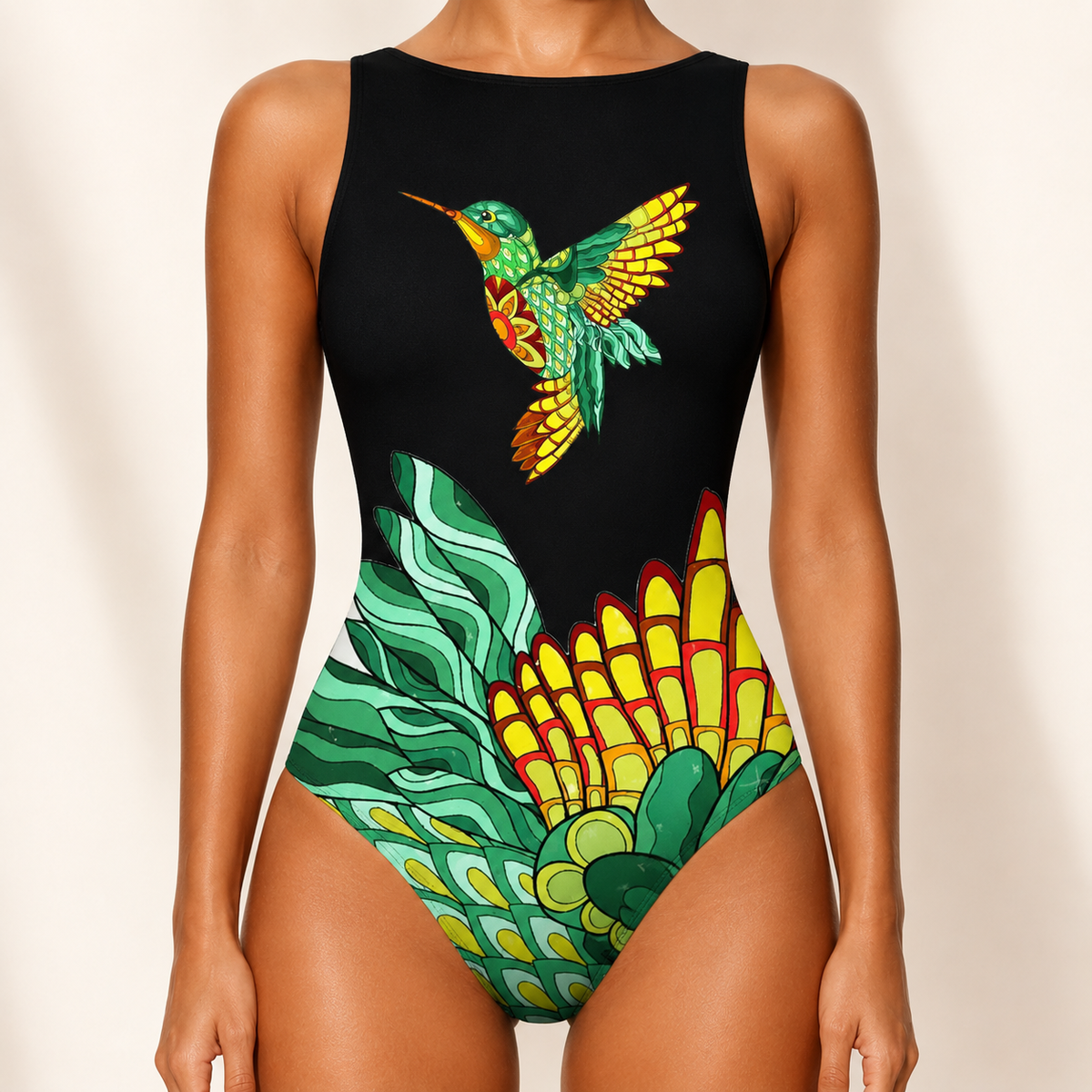 Nordspur | Solarys One Piece Printed Swimsuit