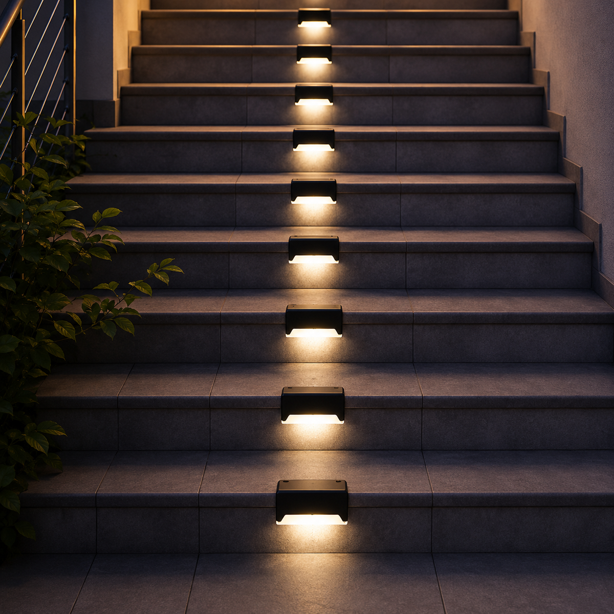 Nordspur | Soluxe Solar-Powered Outdoor Step Lamp