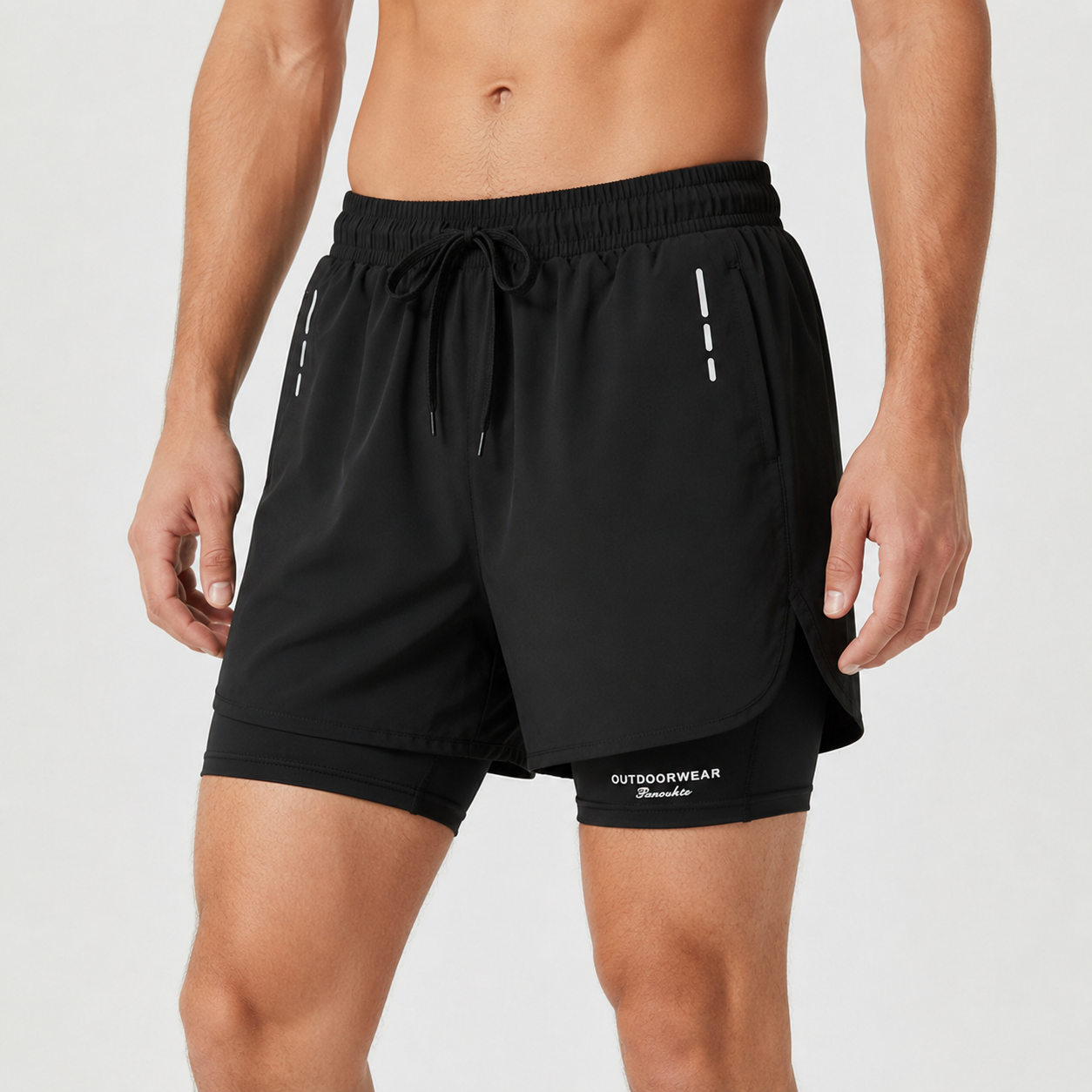 Nordspur | Veltoro Two In One Running Shorts