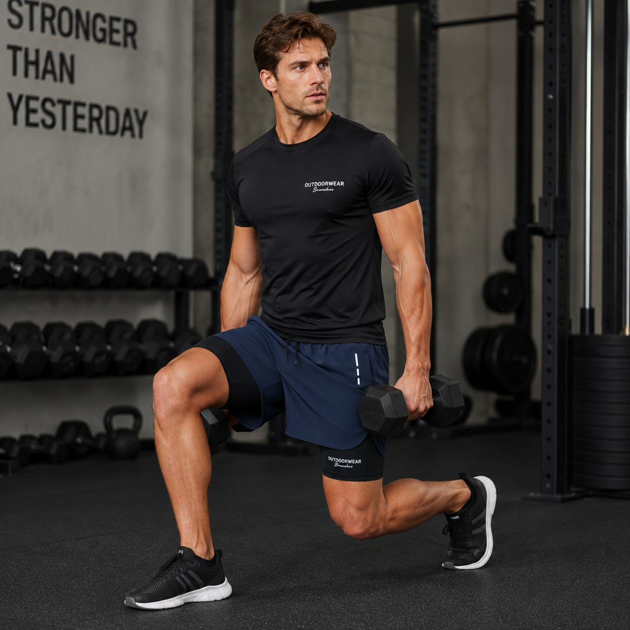 Nordspur | Veltoro Two In One Running Shorts