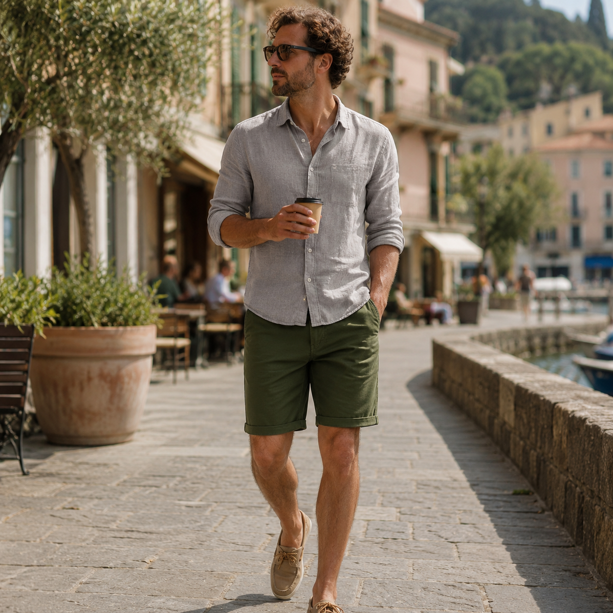 Nordspur | Veraloft Mid Length Tailored Shorts