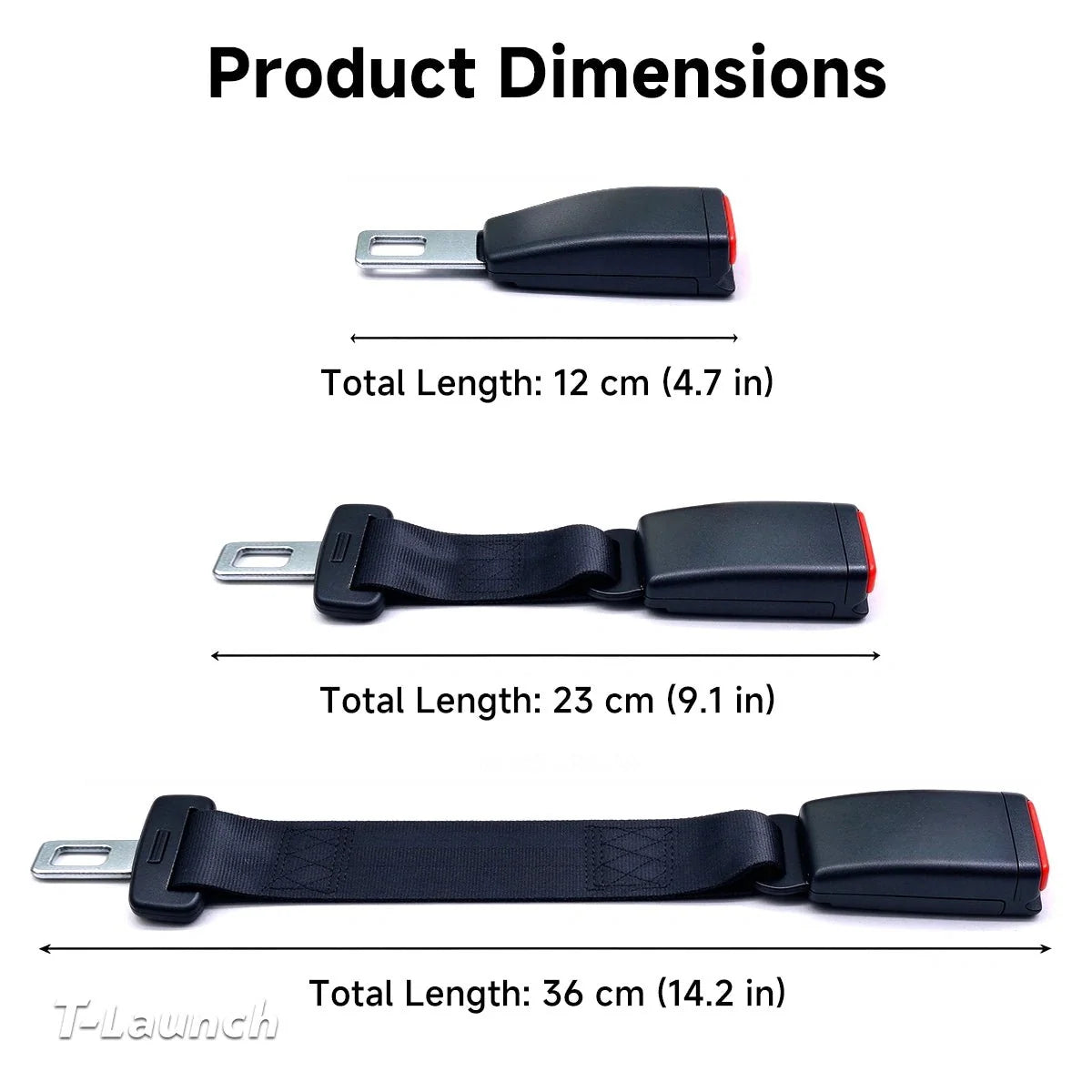 Car Seat Belt Extender for Tesla Model 3/Y/S/X/Cybertruck